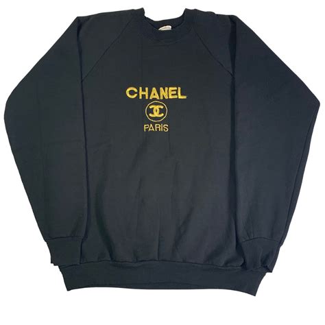 vintage chanel sweatshirt.